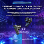 🎧 Auriculares AX7 Pro | Sonido Inmersivo · Bluetooth 5.0 · 6 horas · Inalámbricos · Para Todo tu Día