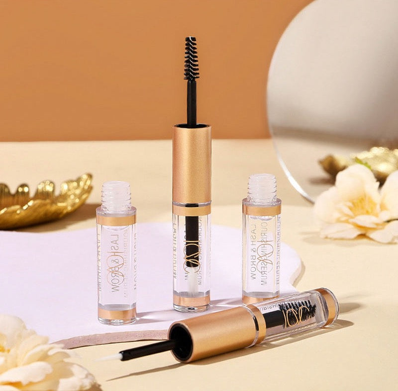 Sérum 2 en 1 Pestañas y Cejas | Alarga, Engrosa y Oscurece con Aceite de Ricino Vegano