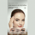 Serum Alargador de Pestañas Sadoer · Nutre, Fortalece y Alarga con Fórmula Natural