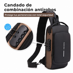 SecureGo® Mochila Antirobos con USB — Seguridad, energía y estilo