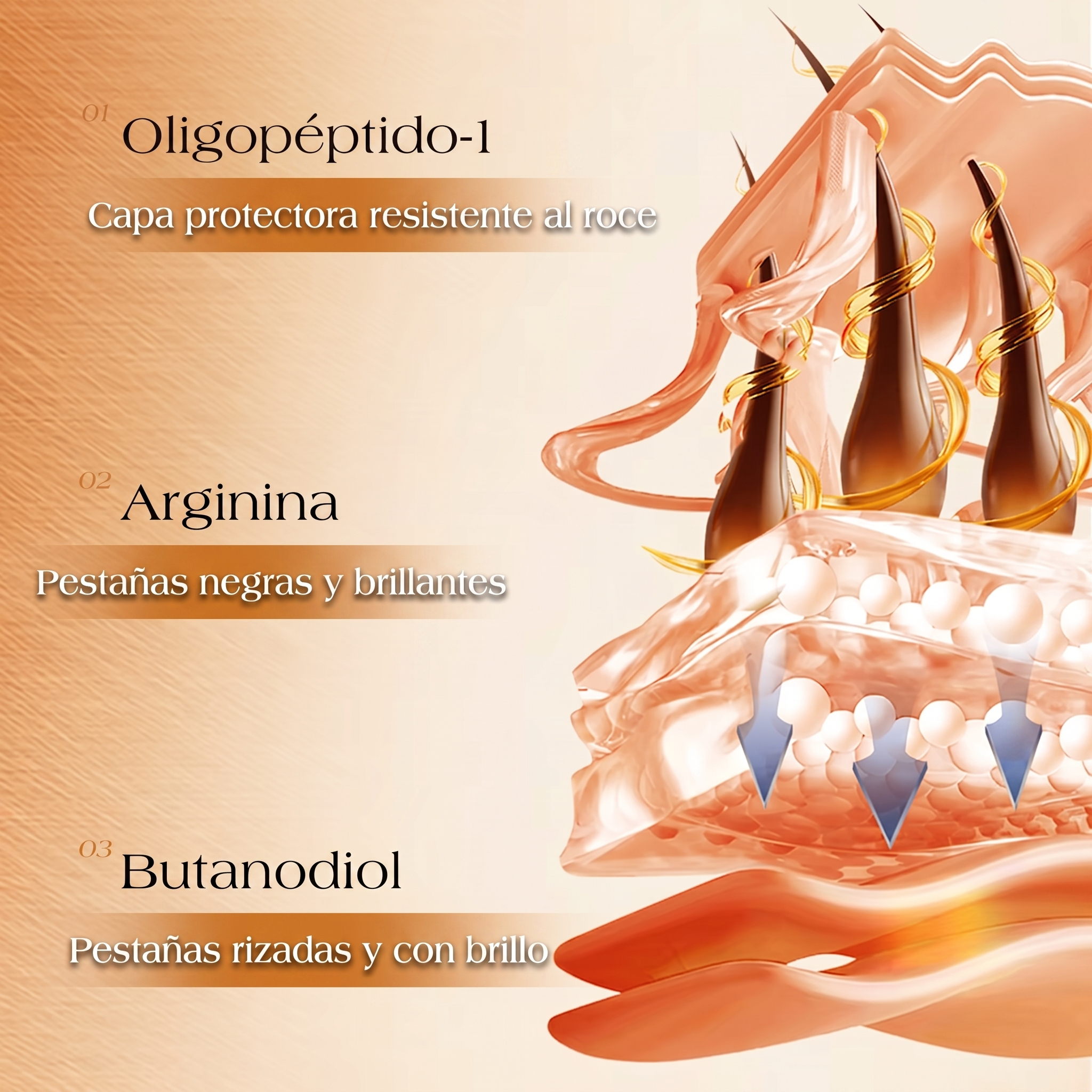 Sérum 2 en 1 Pestañas y Cejas | Alarga, Engrosa y Oscurece con Aceite de Ricino Vegano